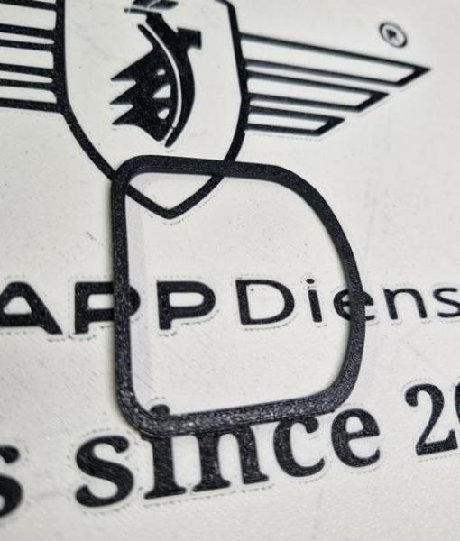 NEU Zünd­app Ta­cho­gum­mi eckig VDO in Schwarz für Typen 433 429 515 511 516 usw TPU